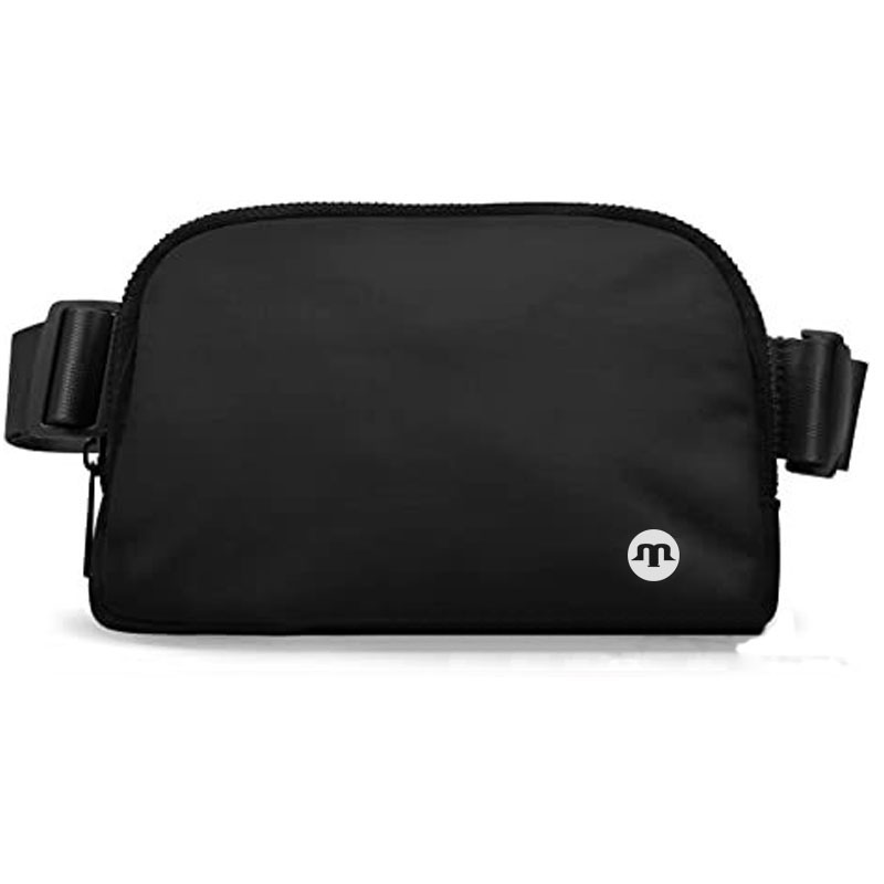 Outdoor Bags Women Men Waistpacks Gym Elastic Adjustable Strap Zipper Yoga Waterproof Diagonal Hanging Bag 0213