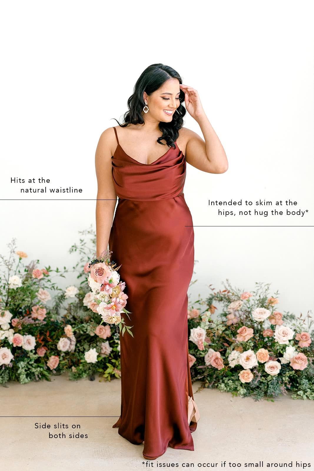 Burnt Orange Black Mermaid Bridesmaid Dresses Sexy Spaghetti Straps Pleats Ruffles Satin Long Miad Of Honor Gowns Plus Size Custom Made Robes BC18286