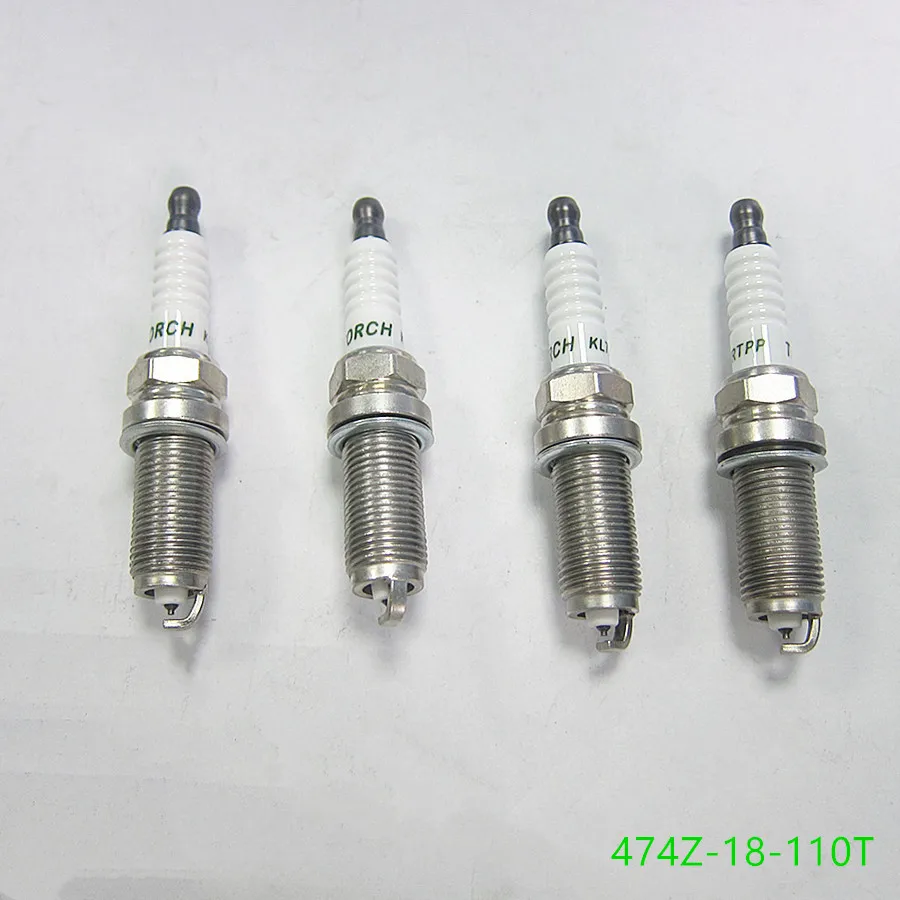 Car accessories 474Z-18-110T engine spark plug for Haima S5 M6 474Z 1.5 v70