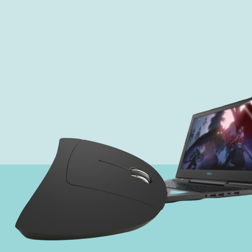 Mice HKXA Wireless Mouse Vertical Gaming Mouse USB Computer Mice Ergonomic Desktop Upright Mouse 1600DPI for PC Laptop Office Home