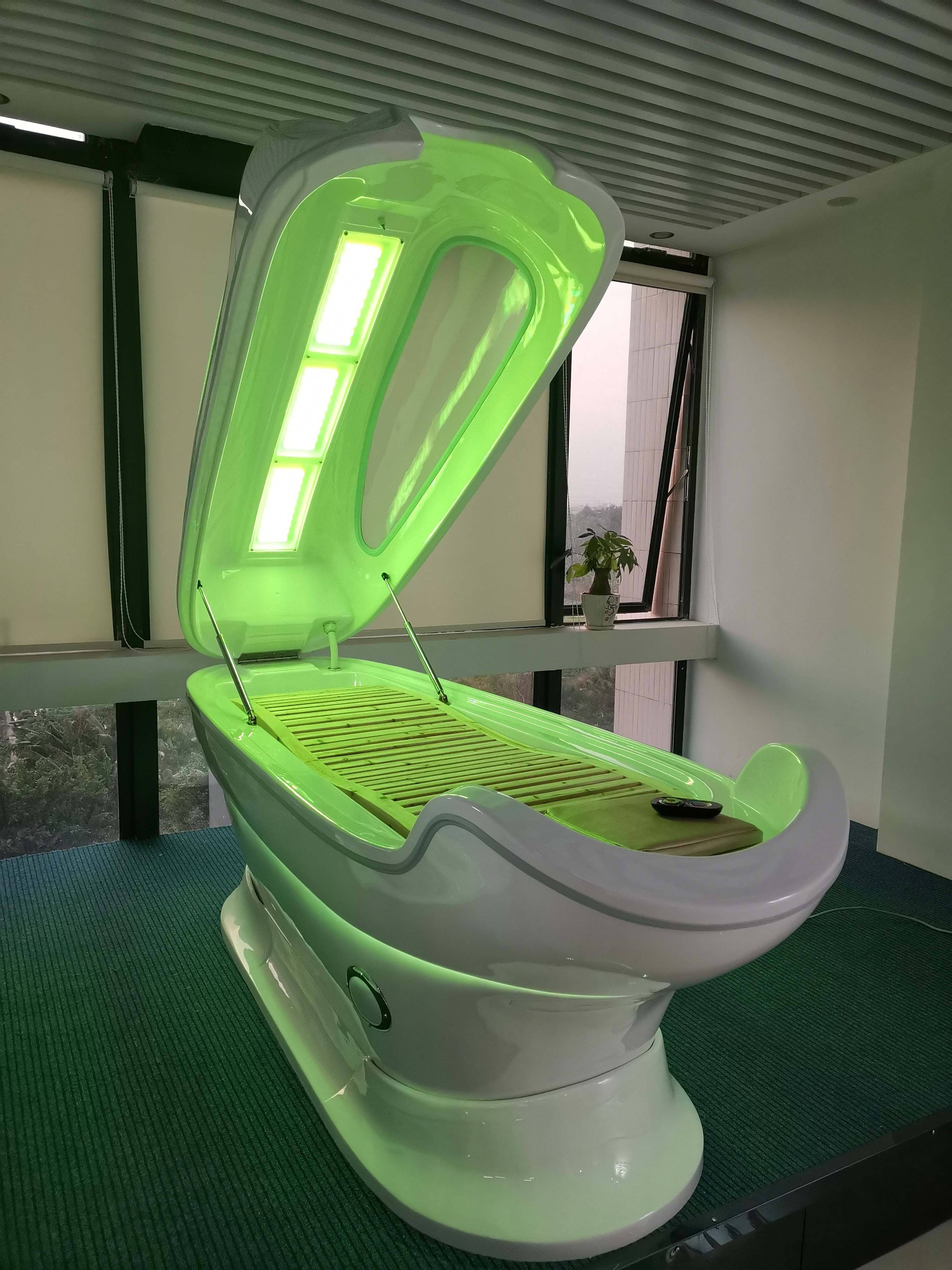 Gentle Chinese Herbal Sauna SPA Capsule LED Skin Care Body Slimming Infrared Heat therapy With Energy Herbal Capsule China Manufacturer