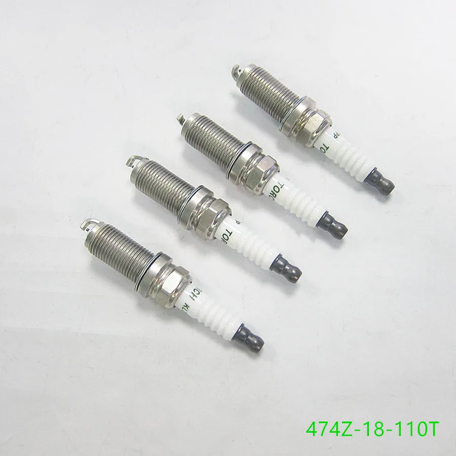 Car accessories 474Z-18-110T engine spark plug for Haima S5 M6 474Z 1.5 v70