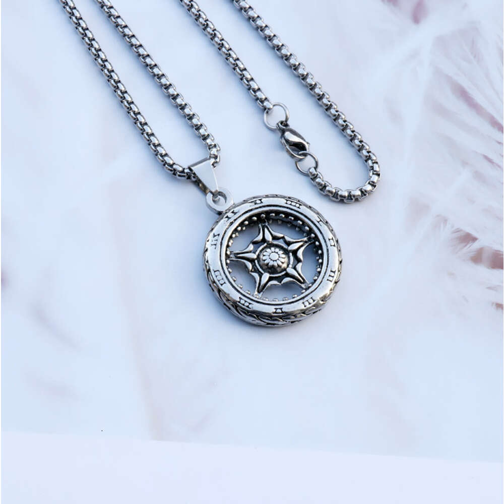 Wolf Tide Antique Silver Color Eagle Wings Pendant Necklace With Titanium Stainless Steel Chain Men's Gold Fashion Jewelry Hiphop Rock Jewelry Wh