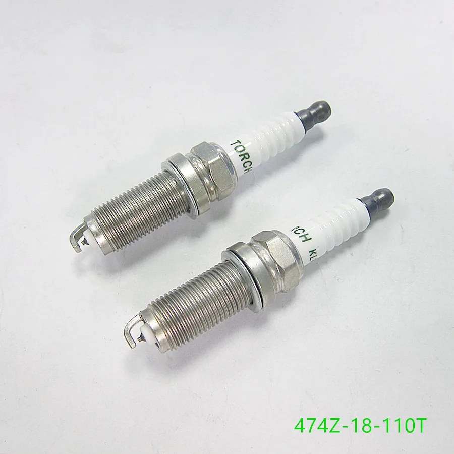 Car accessories 474Z-18-110T engine spark plug for Haima S5 M6 474Z 1.5 v70