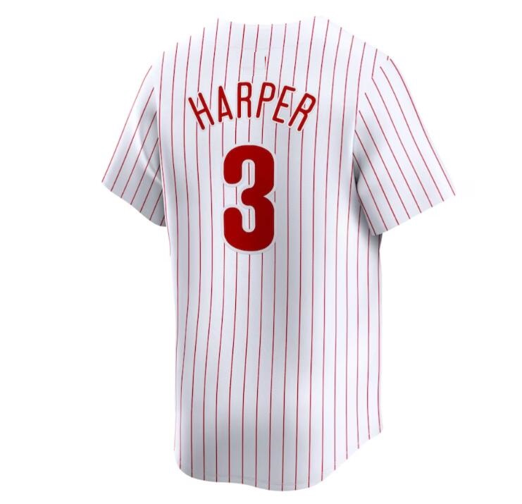 Harper jersey city Mike Schmidt Trea Turner JT Realmuto Bohm Zack Wheeler Nick Castellanos Men Women Youth Baseball Custom 12 Schwarber nola Jersey