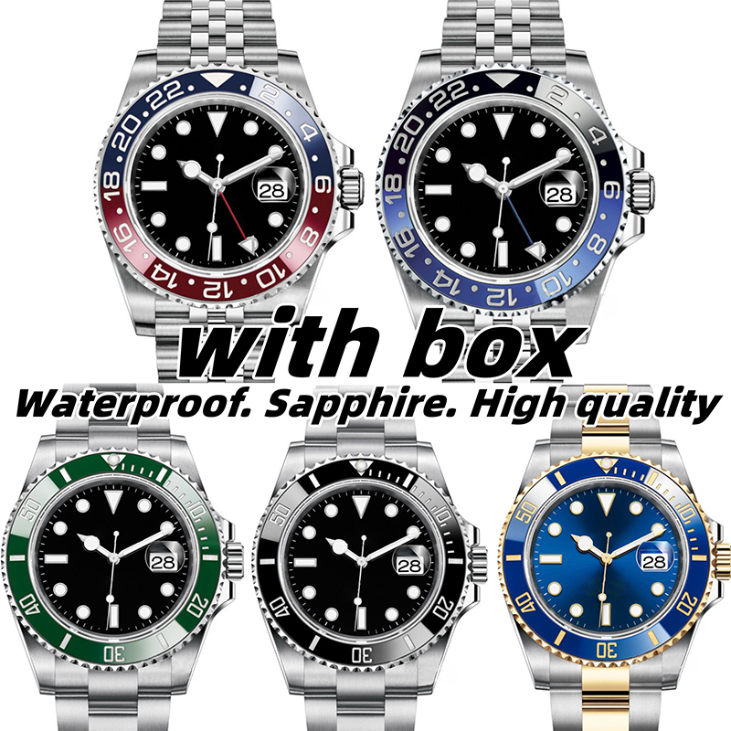 Movement watches high quality mens watch 40MM Sapphire Glass Stainless Steel Dial Solid Super luminous Waterproof watches designer N01