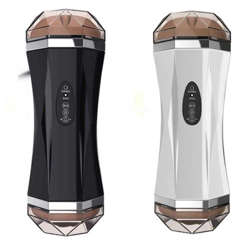 Nxy Masturbators Luba Double Acupoint Aircraft Cup Electric Fully Automatic Male Masturbation Device Penile Training Adult Sexual Products