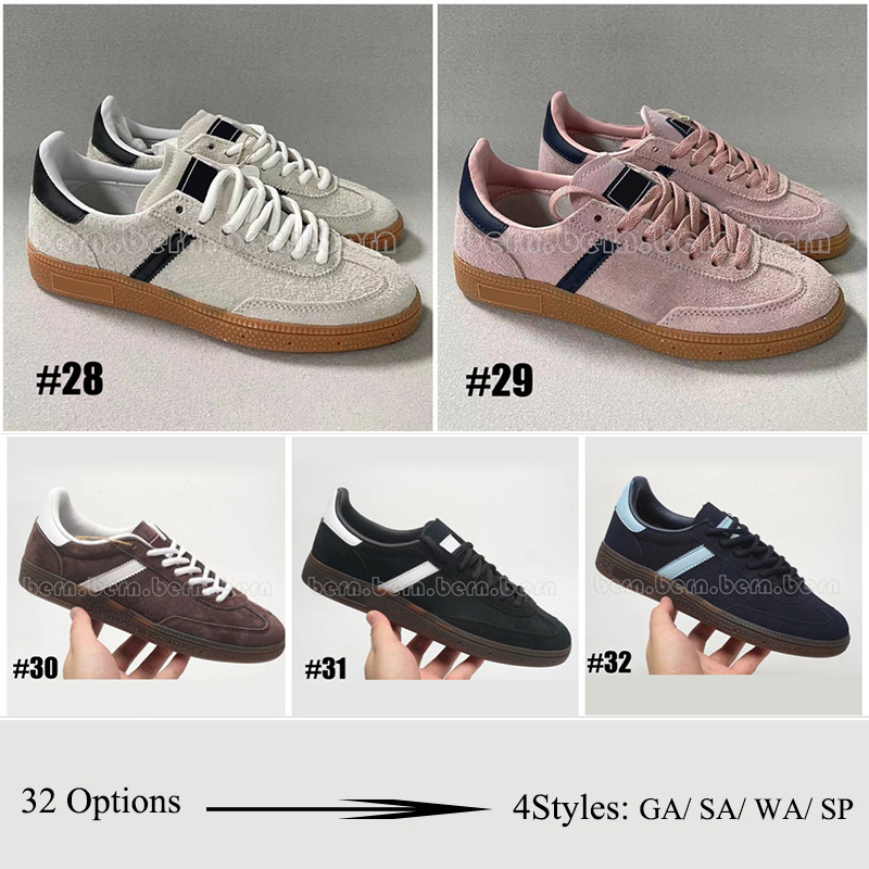 4 Styles Fashion Women's Thick Soled Suede Sneakers and Flat Bottomed Casual Shoes for Women