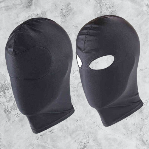 New Arrival 123 Hole Men Women Adult Spandex Balaclava Open Mouth Face Eye Head Mask Costume Slave Game Role Play