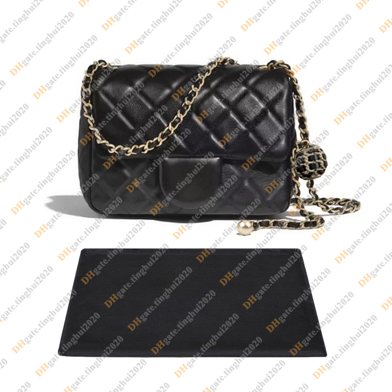 Designe Ladies Luxury Flap Casual Fashion Classic Gold Ball Lambskin Chain Bag Crossbody Shoulder Bag TOTE Handbag Top Mirror Quality AS1786 AS1787 Purse Pouch 888