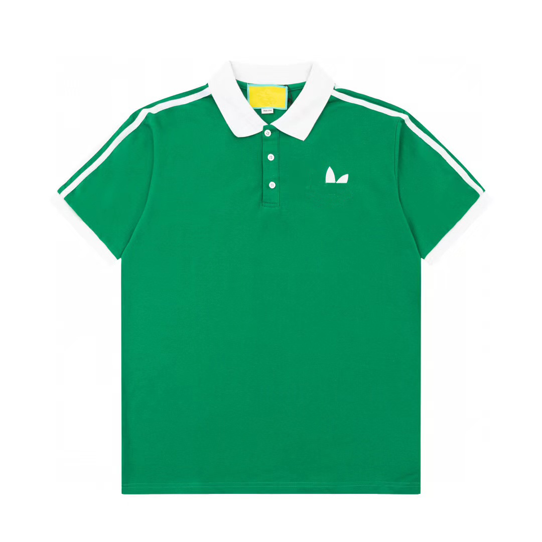 2024 New Men's Polo Shirt Short Sleeve T-shirt Loose Summer Solid Half Sleeve T-shirt Casual Men's Tops Size S-2XL