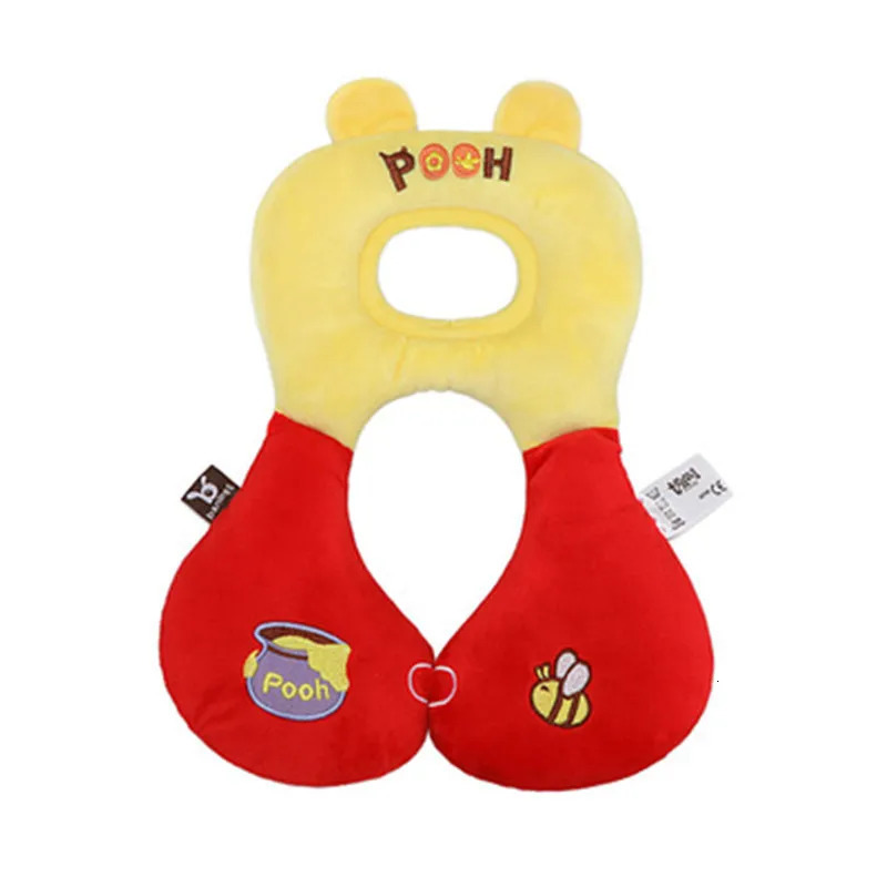 Baby Neck Pillow Car Sleeping Shaping Pillow Cartoon Animal Travel Protect Seat U-shaped Pillows For Kids Cervical Spine Protect 240228 - view 5