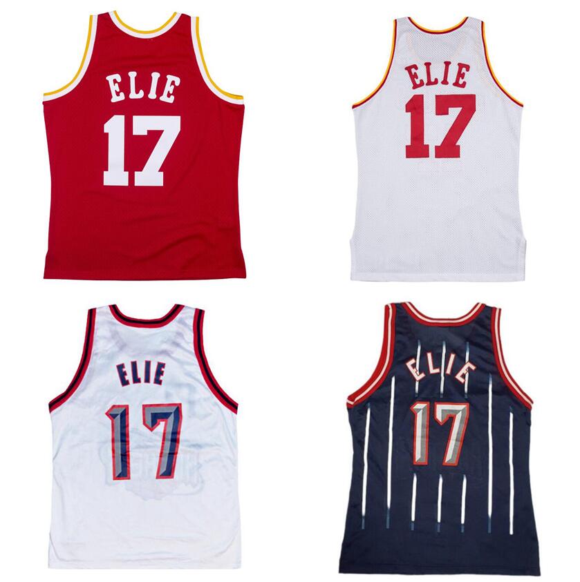 ed basketball 17 Elie 1993-94 mesh Hardwoods classic retro jersey men women youth S-6XL
