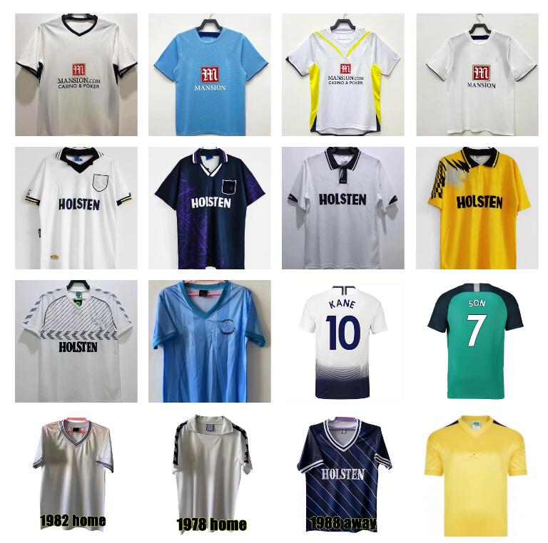 1994 1995 spurs GASCOIGNE Retro Soccer Jerseys 06 07 08 09 KLINSMANN SHERINGHAM BALE GINOLA LINEKER DEFOE MODRIC ANDERTON KEANE classic Football Shirt