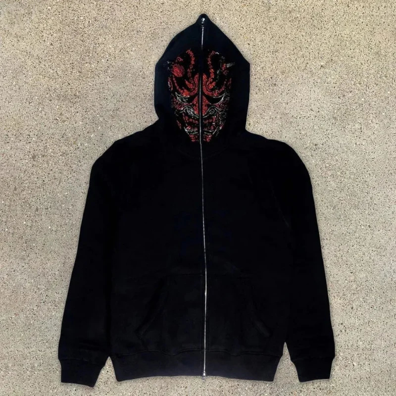 Women Men Y2K Fashion Hoodie Letter Graphics Print Zip Hoodie Clothes Women Hip-hop Long Sleeve Sweatshirt Oversized Top 240227