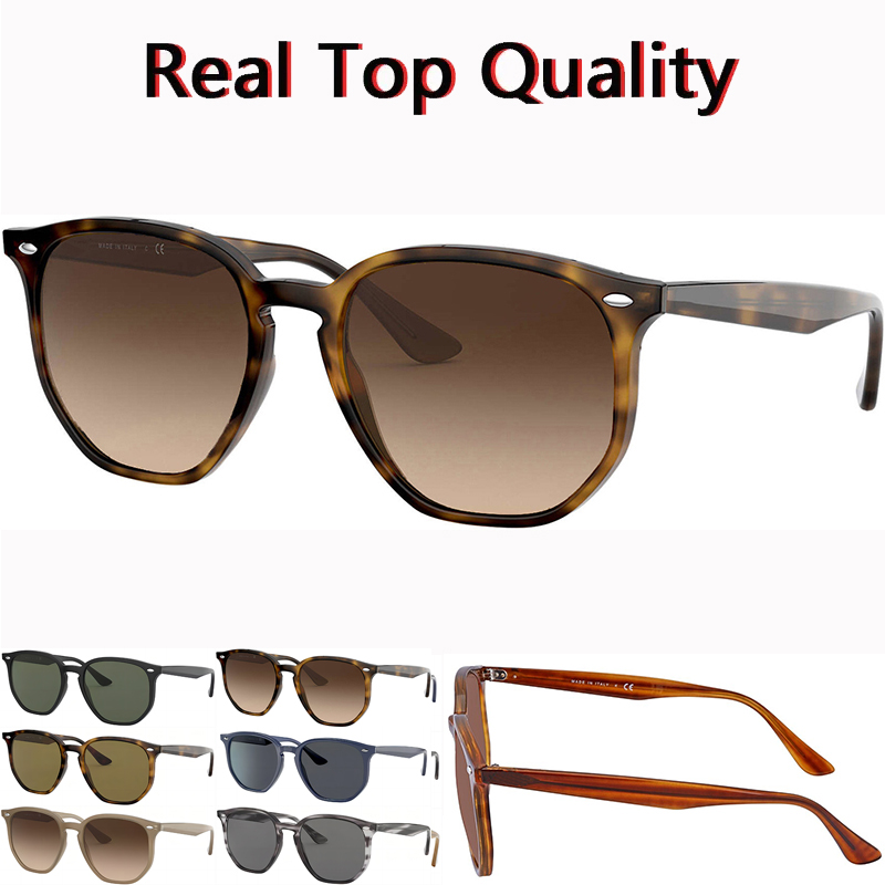 luxury eyeglass Classic Men's Hexagonal Sunglasses men women fashion sun glasses for male female with leather box