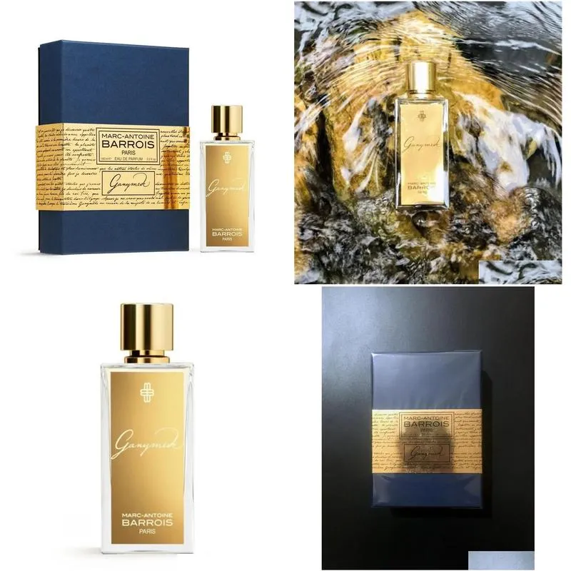 Fragrance 100Ml Neutral Marc-Antoine Barrois Ganymede Encelade Per Eau De Parfum 3.3Fl.Oz Edp Men Women Unisex Pers Spray Cologne z250522perfume