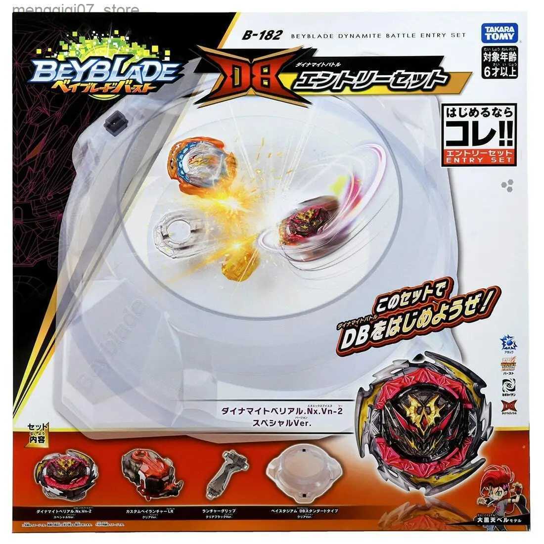 Beyblades Metal Fusion New Stadium Takara Tomy Beyblade Burst B-182 Beyblade Dynamite Battle Entry Set Gyro Arena B190 Beyblade All-in-One Battle Set 
