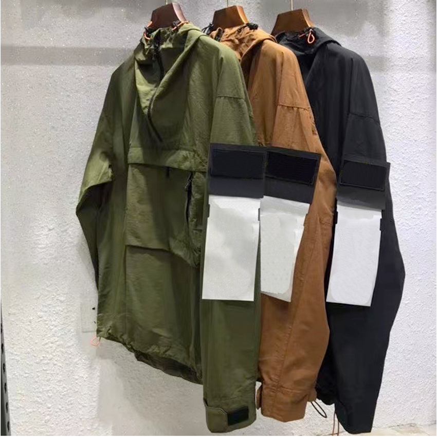Mens Pullover Sweatshirt Hoody Topstoney Classic Badge Brand Autumn And Winter Couple Hoodie Versatile Jacket Asian Size M-2Xl