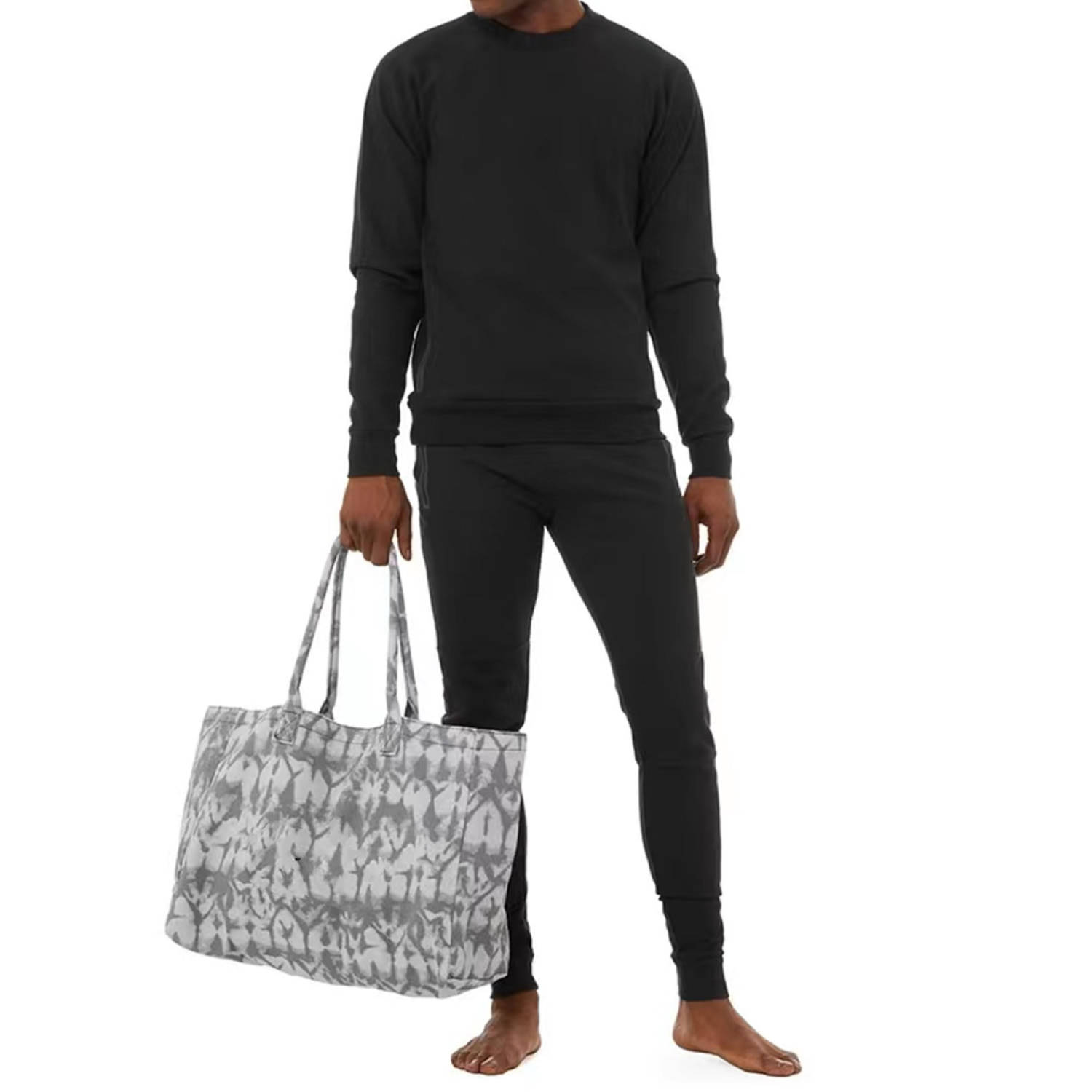A Designer Yoga Tote Fashion Print Fiess Single Shoulder Handheld Unisex Large Capacity Shopping Bag Leisure Outings Haug Stuff To Work Canvas Bags
