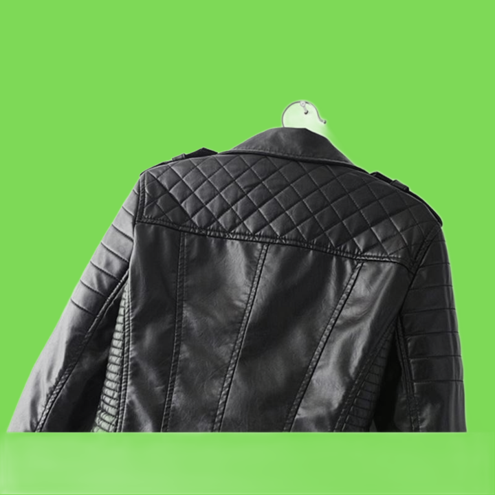 Women039s Leather Faux Wmoen Jacket Spring Autumn Turn Down Collar Zipper Vintage Outwear Ladies Biker Moto Short Coats Femal5624763