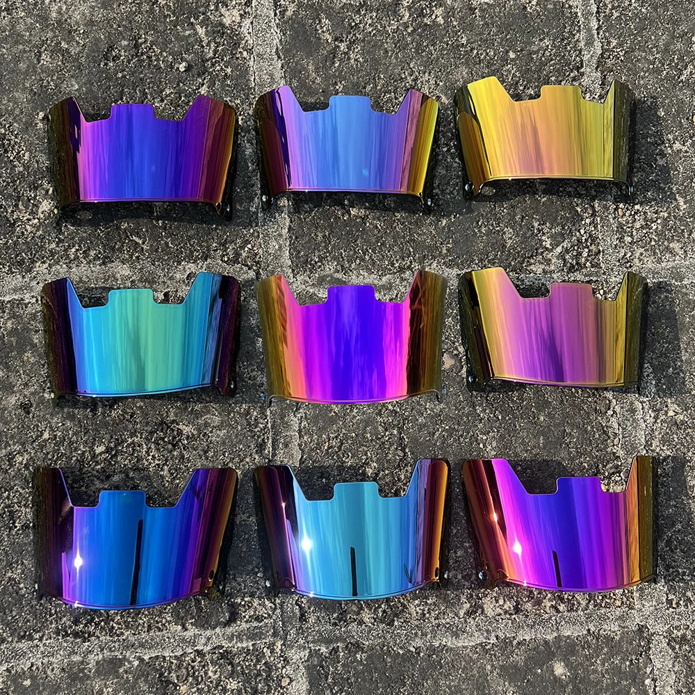 Factory Sale America Football Visors with clips Eye Shield Visor for Youth and Adult Rugby Helmet Universal Fit 240223