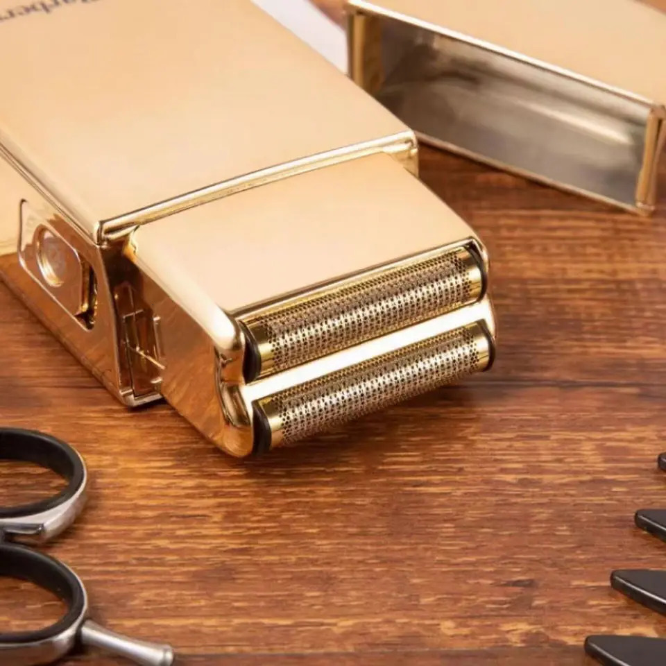 Pop Barbers P600 Professional 9000RPM Oil Head Electric Hair Clippers Golden Oil Gradient Push Man Electric Shaver Hair Trimmer 240223