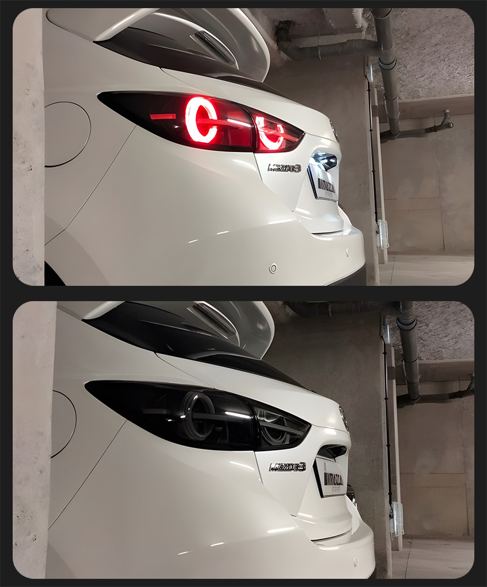 For Mazda 3 Axela Hatchback 2014-20 19 BMLFS BMEFS LED Tail Light Brake Lamp Driving Light Turn Signal Assembly