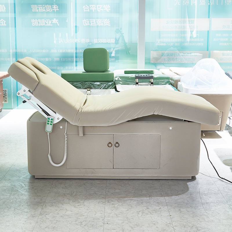 Hot selling electric spa beauty treatment chair bed electric table facial bed Heating Blanket Beauty Salon Bed Massage