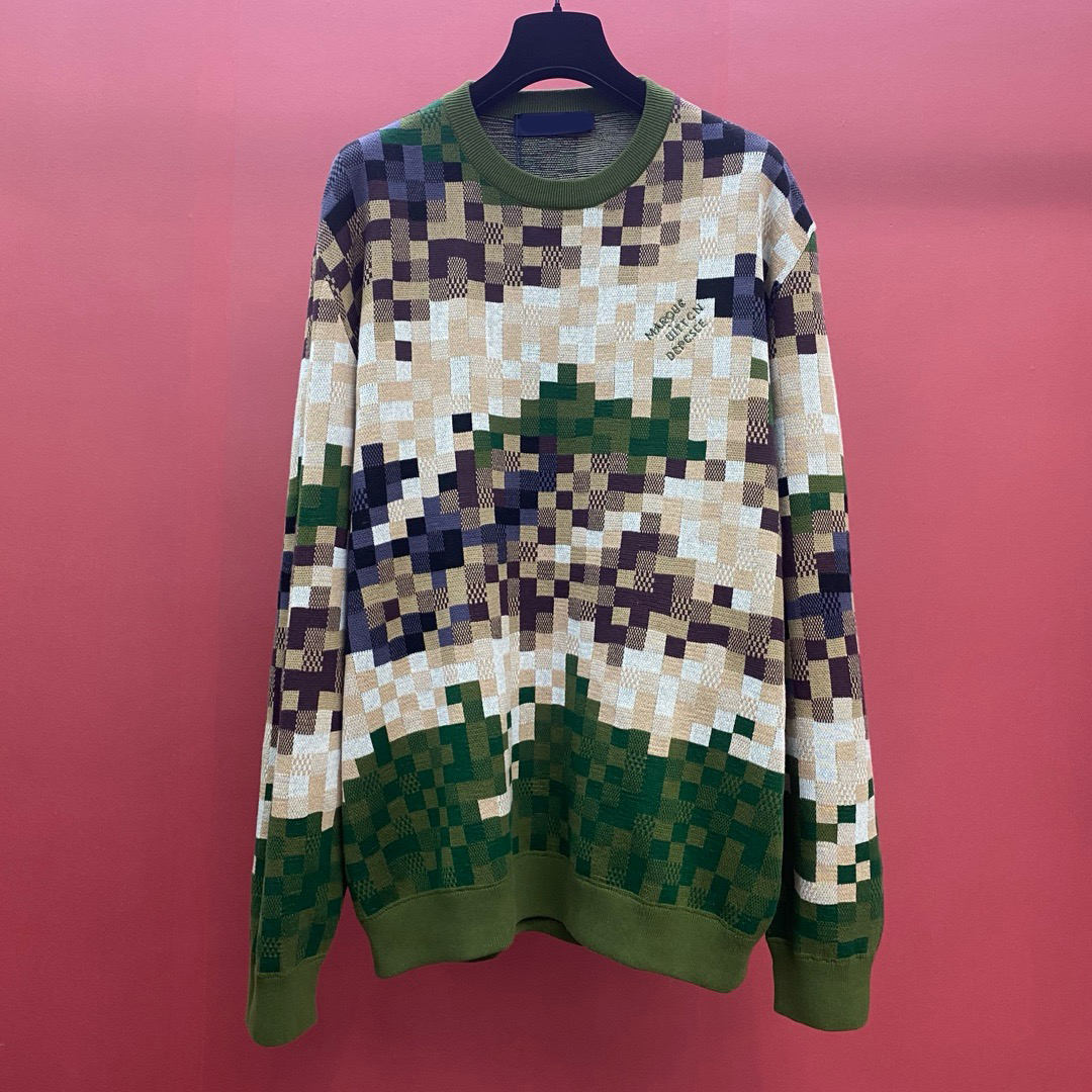 Men's Plus Size Sweaters hoodies in autumn / winter acquard knitting machine e Custom jnlarged detail crew neck cotton 2r54r