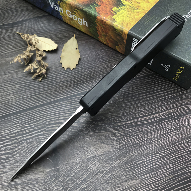 Quality H&K 14800 Utility OTF Tactical Hunting Pocket Knife S D2 Blade Aluminium Alloy Handle EDC Multi-Tool Portable Survival Combat Military 3300 14
