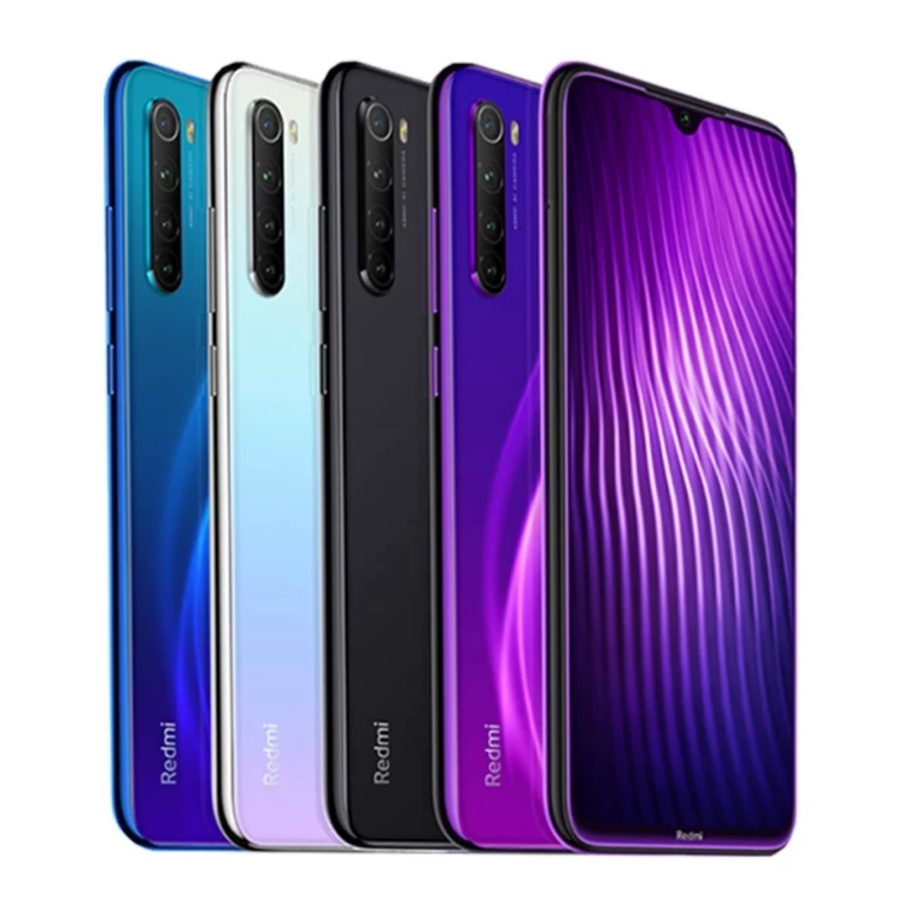Xiaomi Redmi Note 8 4G Android Chinese Brand Phone Full screen Mediatek Helio G80 Dual SIM 6.53 inches 18W fast charging 4000mAH super large power