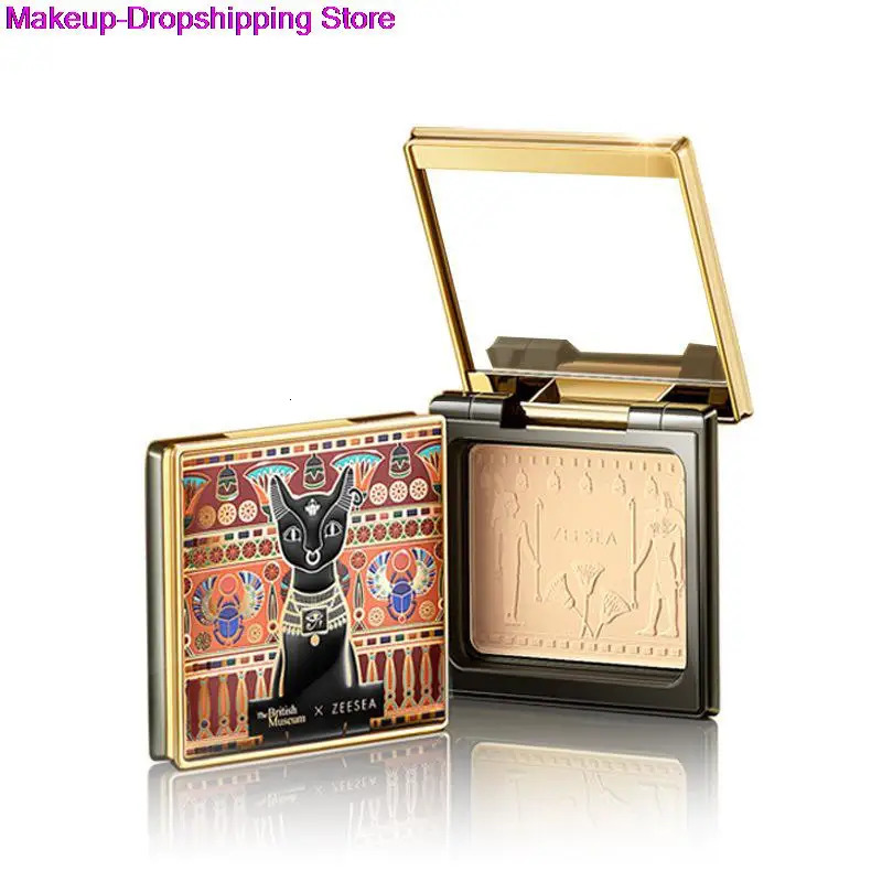 ZEESEA Egypt Pressed Powder Loose Powder Setting Powder Control Oil Lasting Waterproof Concealer 3 Colors Translucent Powder 240220