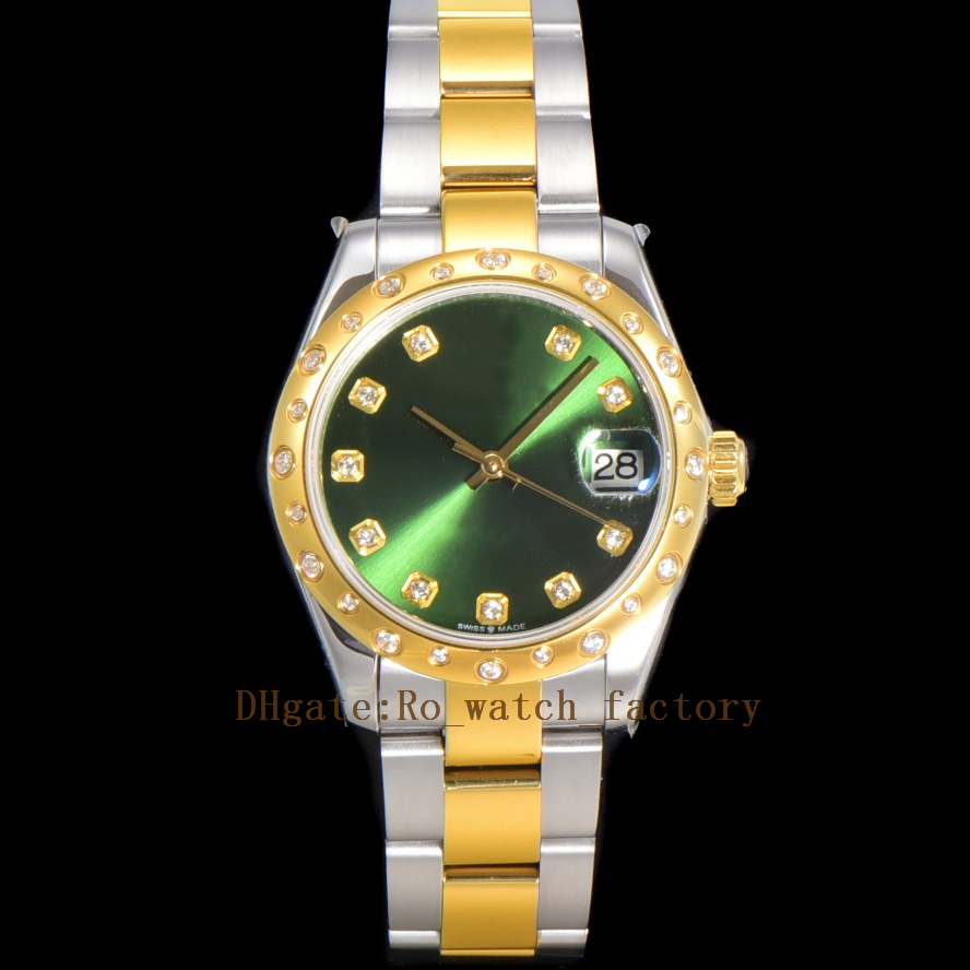 Ladies Watches Women 31mm 279171 Diamond Dial 278273 Stainless Steel Bracelet Folding Clasp 2813 Automatic Wristwatches Watch