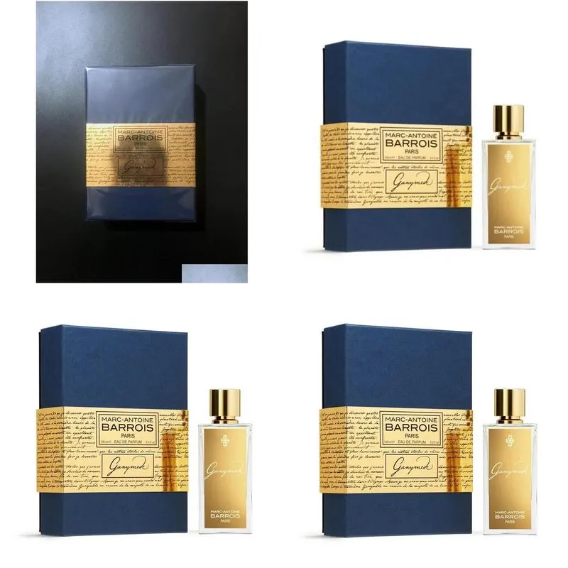 Fragrance 100Ml Neutral Marc-Antoine Barrois Ganymede Encelade Per Eau De Parfum 3.3Fl.Oz Edp Men Women Unisex Pers Spray Cologne z250522perfume
