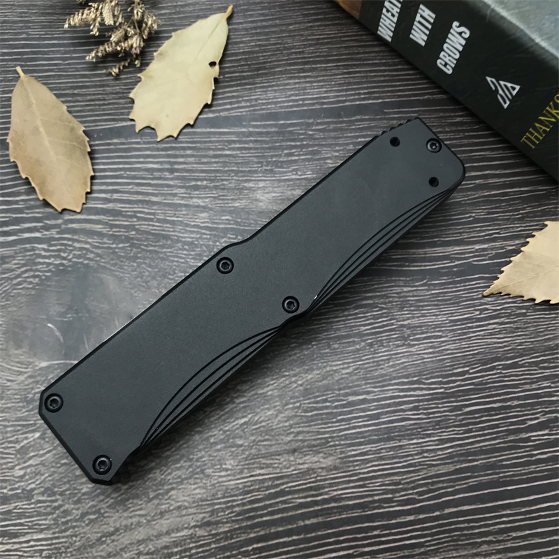 Quality H&K 14800 Utility OTF Tactical Hunting Pocket Knife S D2 Blade Aluminium Alloy Handle EDC Multi-Tool Portable Survival Combat Military 3300 14