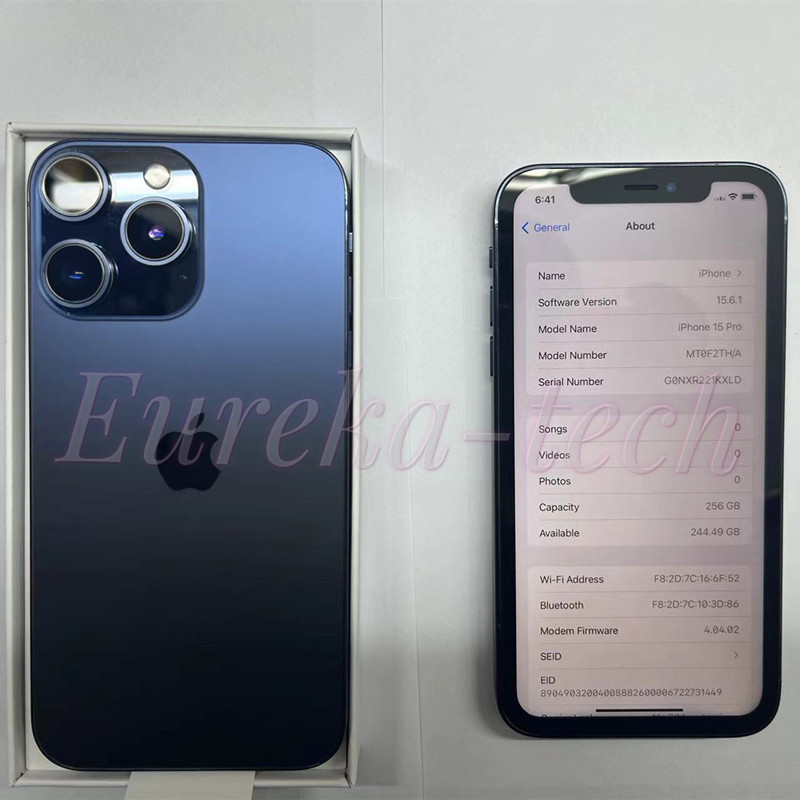 Original Unlocked iphone XR Convert to iphone 15 Pro Cellphone with 15 pro Camera appearance 3G RAM 64GB 128GB 256GB ROM Mobilephone