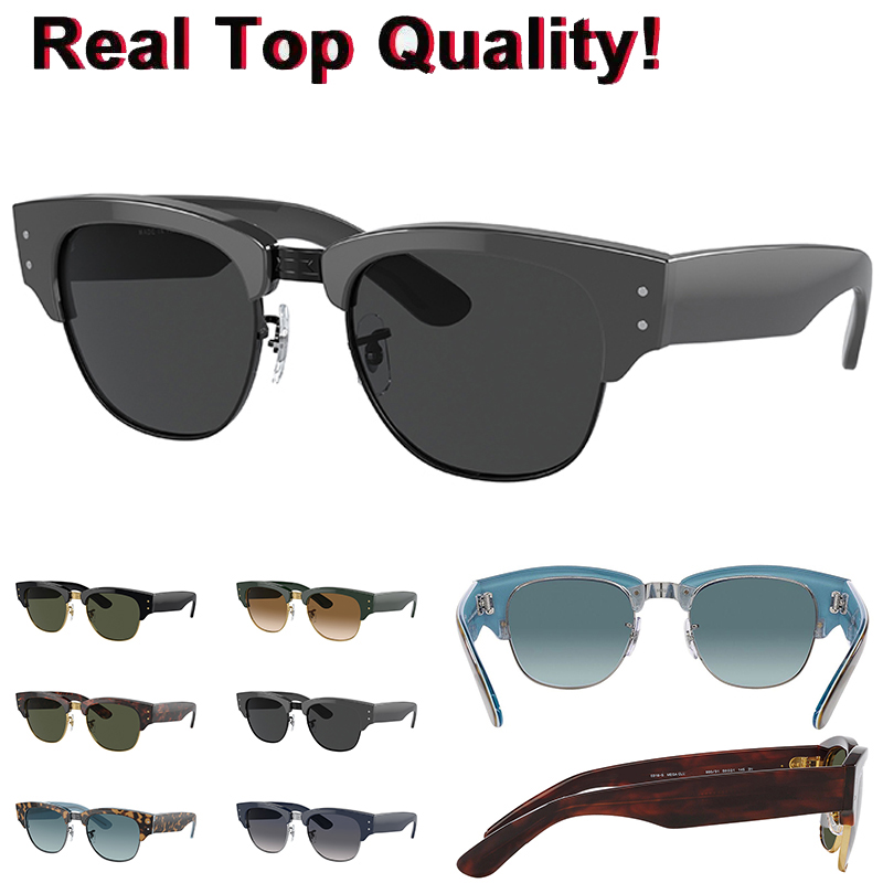 Top Eyeglasses Mega 0316S New Polarized Sunglasses Men Women Fashion Sun Glasses Real Glass Lenses with Accessories Lents De Sol Mujer