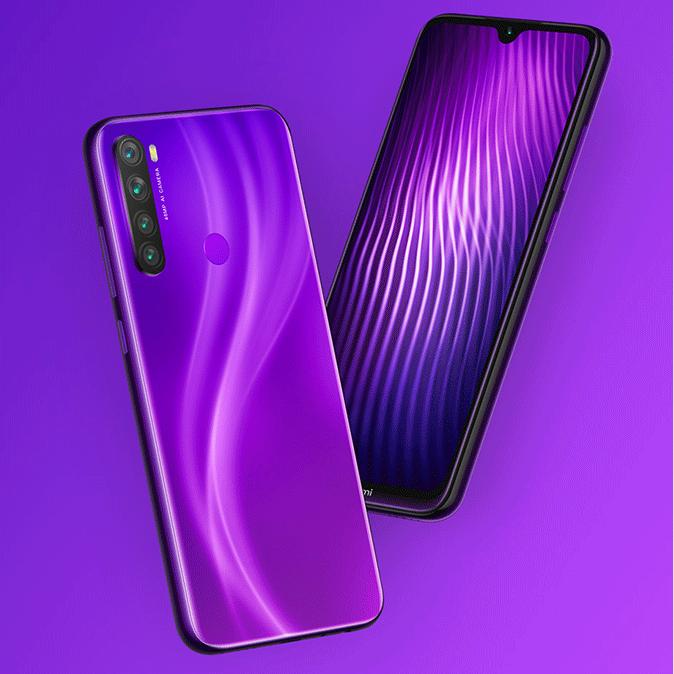 Xiaomi Redmi Note 8 4G Android Chinese Brand Phone Full screen Mediatek Helio G80 Dual SIM 6.53 inches 18W fast charging 4000mAH super large power