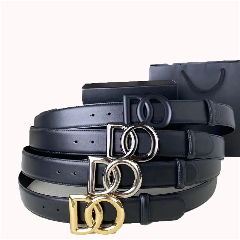 luxury Designer Belt Cowskin Belts Letters Design for Man Woman belt Classic Smooth Buckle 3 Color Wdth 3.8cm very good