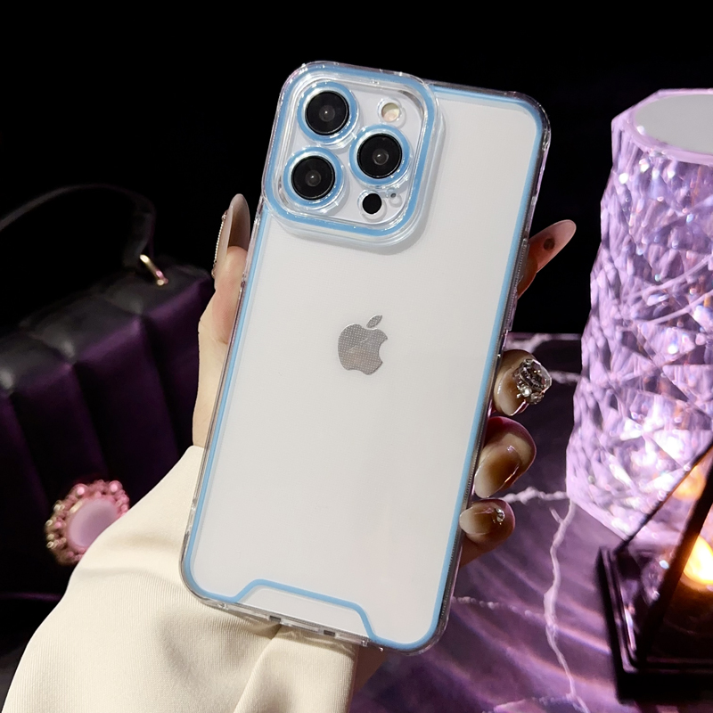 Luxury Night Light Luminous Transparent Fluorescent Cases Shockproof Clear Glow In The Dark Glowing Soft TPU Dustproof Cover For iPhone 16 15 14 13 12