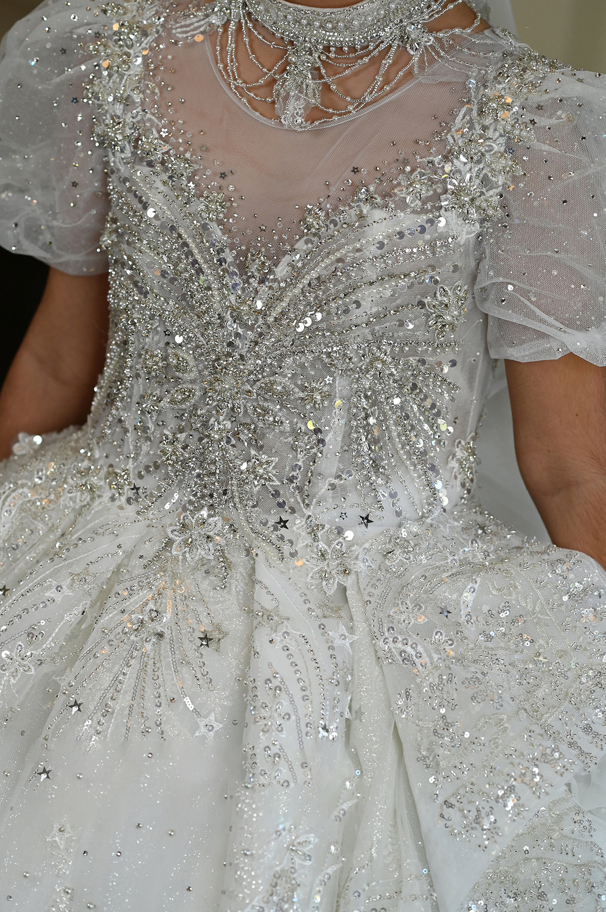 Princess Girls Party Dress 3D Floral Appliques Beads Sequins Pageant Gowns Puffy Lace Up Back Kids Birthday Dresses