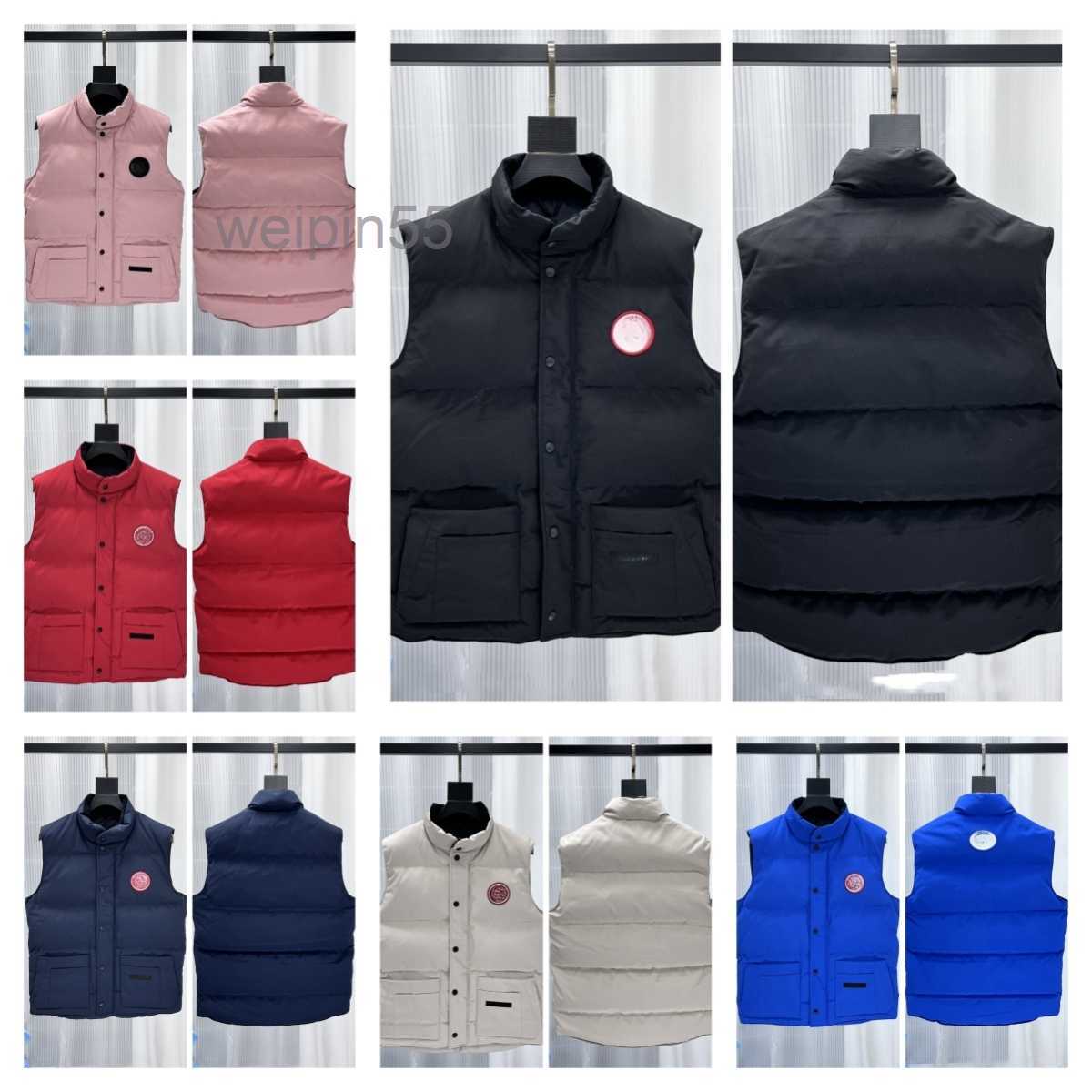 Canada Giletmens Vests Canda Goose Heated Bomber Body Warmer Bodywarmer Designer Vest Weste Doudoune Sans Manche Down Puffer Men Gilet Mens Women