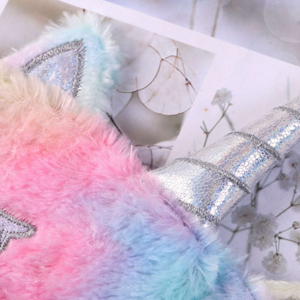 Unicorn Sleep Mask Cartoon Plush Eyes Mask Shading Soft Travel Rest Sleep Masks For Men Women Antifaz Para Dormir De Unicornio Schlafmaske Mit Einhorn