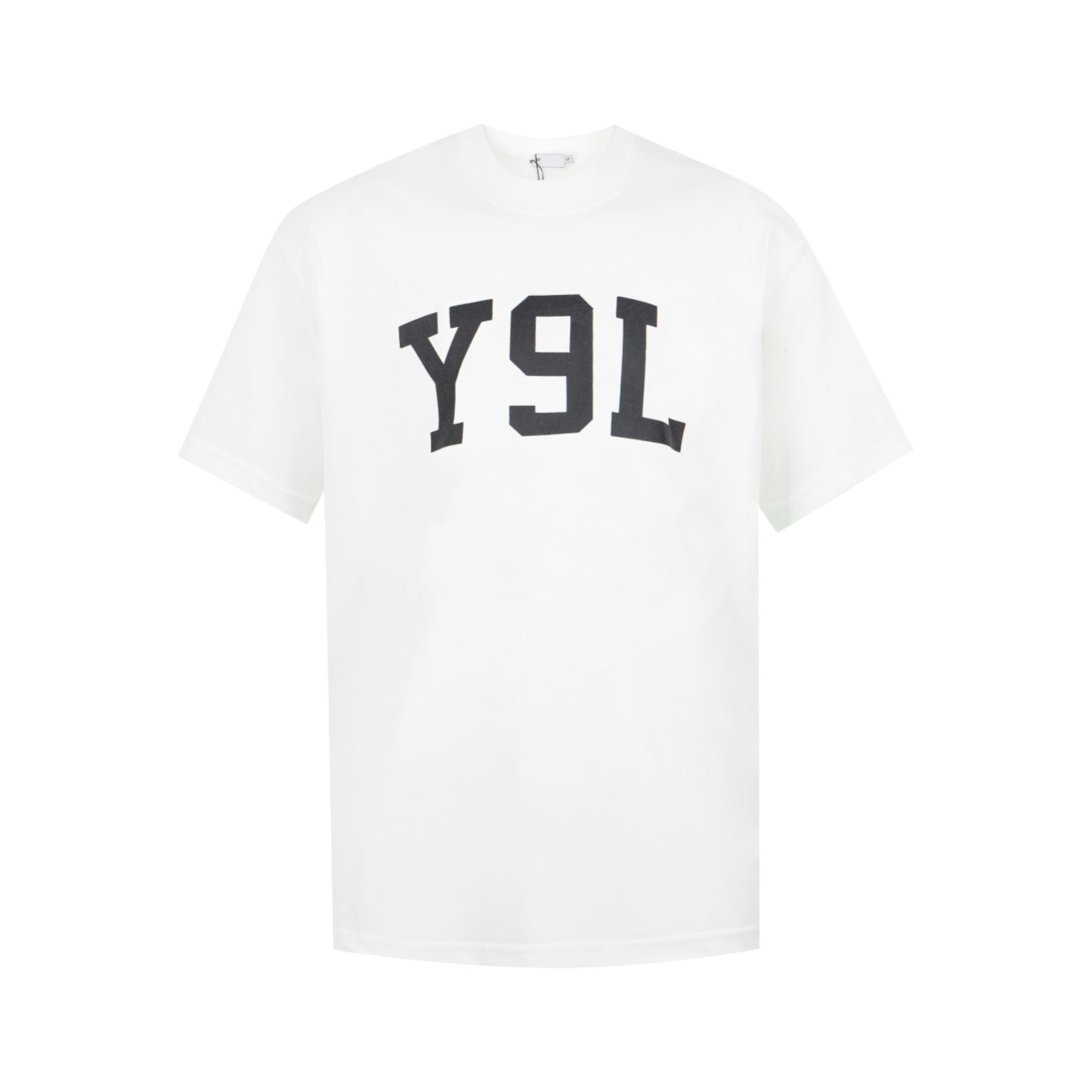 Men's Plus Tees & Polos Round neck embroidered and printed polar style summer wear with street pure cotton R745e5