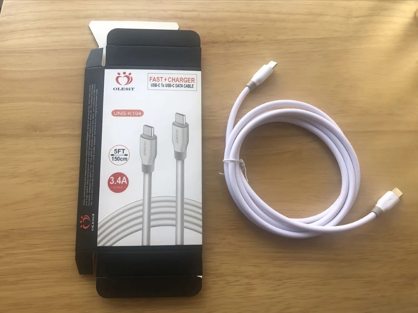 Olesit cables 1.5m 5ft 3M 10FT OD5.0 Bold Fast Charger Micro USB Data type-c Cable for Samsung Huawei with Retail Box