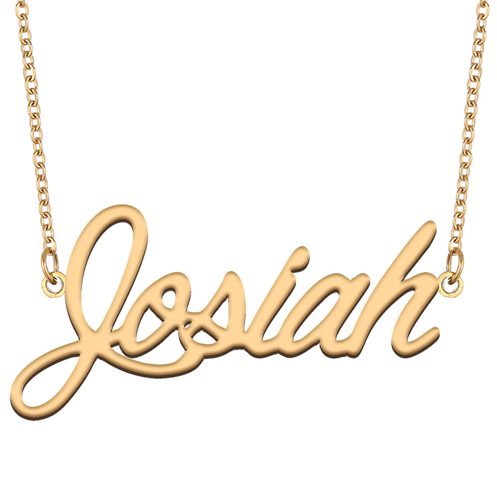 Josiah Name Necklac… - image