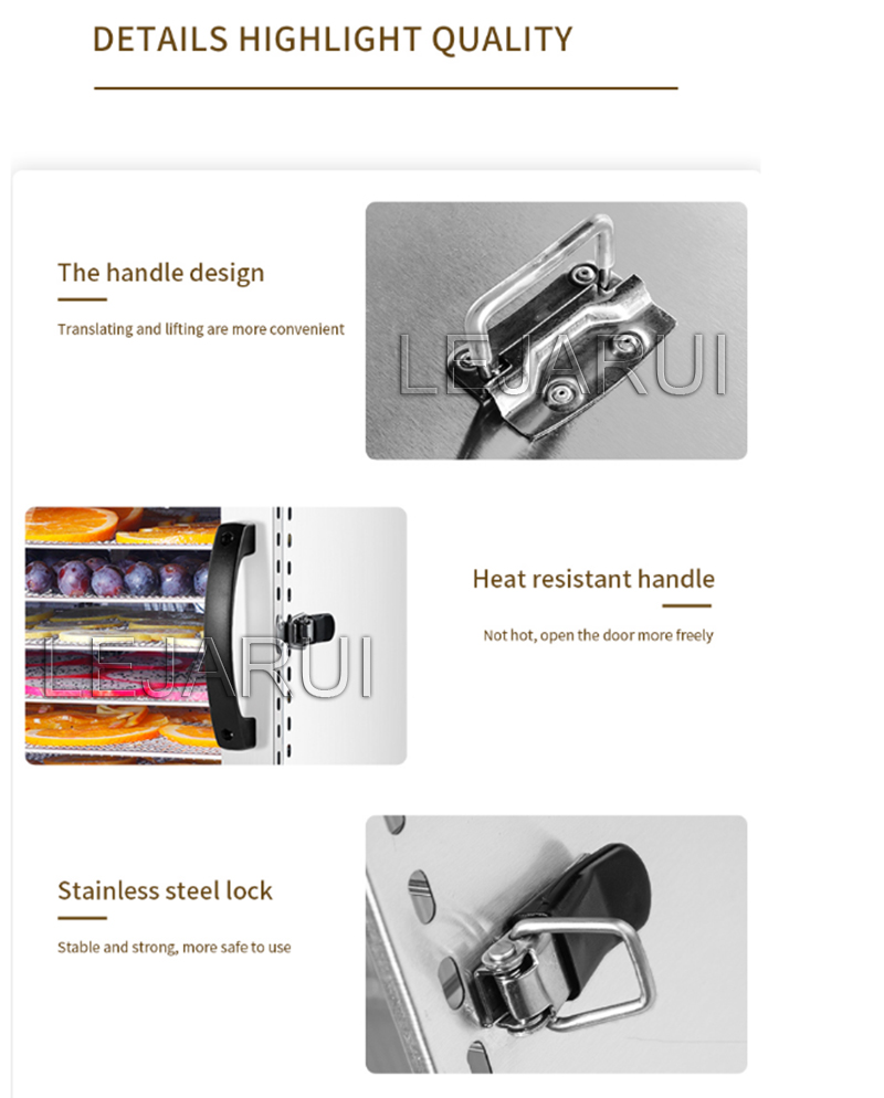 Dried Fruit Vegetables Herb Meat Machine Household Mini Food Dehydrator Pet Meat Dehydrated Snacks Electric Air Dryer