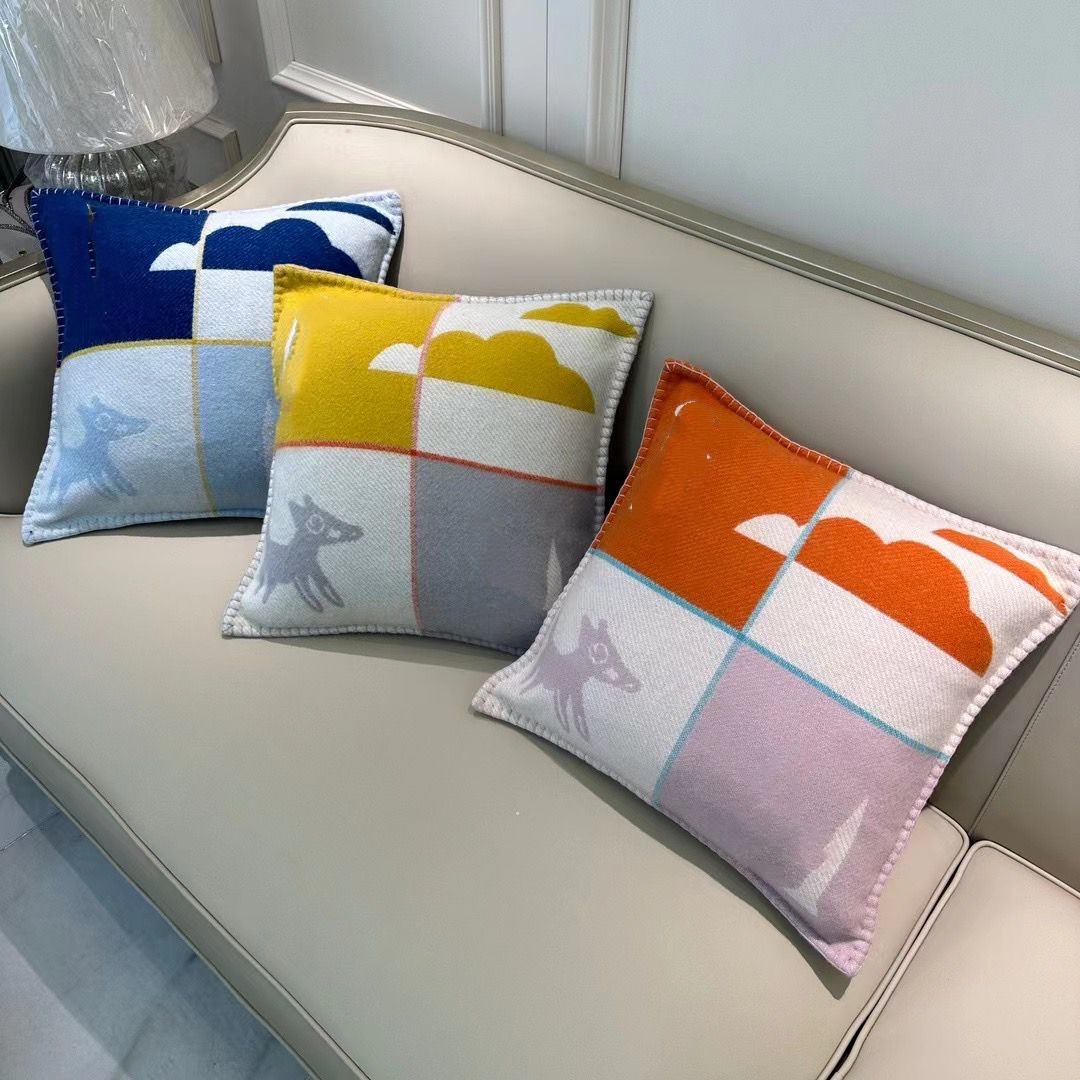 NEW Colors TOP QUAILTY Thick 90% Wool Kawayi Pink Girls Yelbow Blue H Blankets Home Sofa good quailty blanket kids Boy Girl Child 100&135cm Kids Size