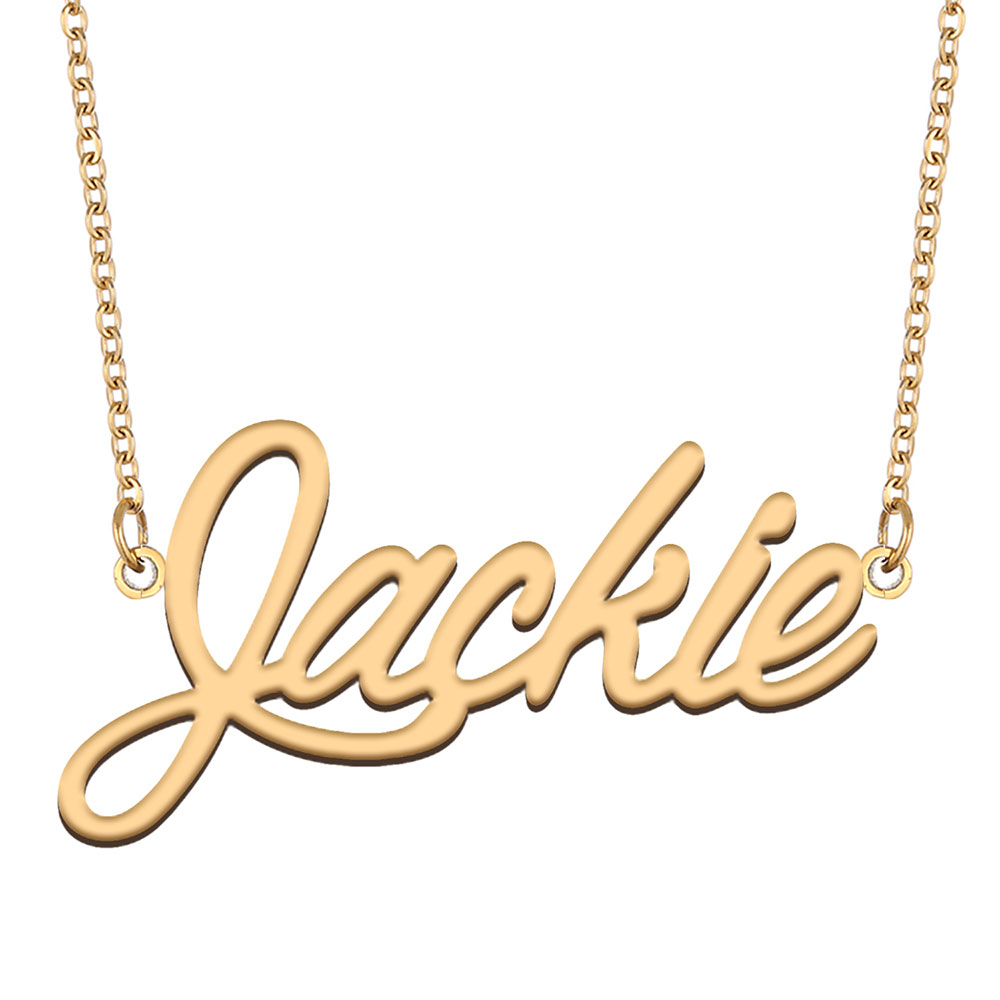 Jackie Name Necklac… - image